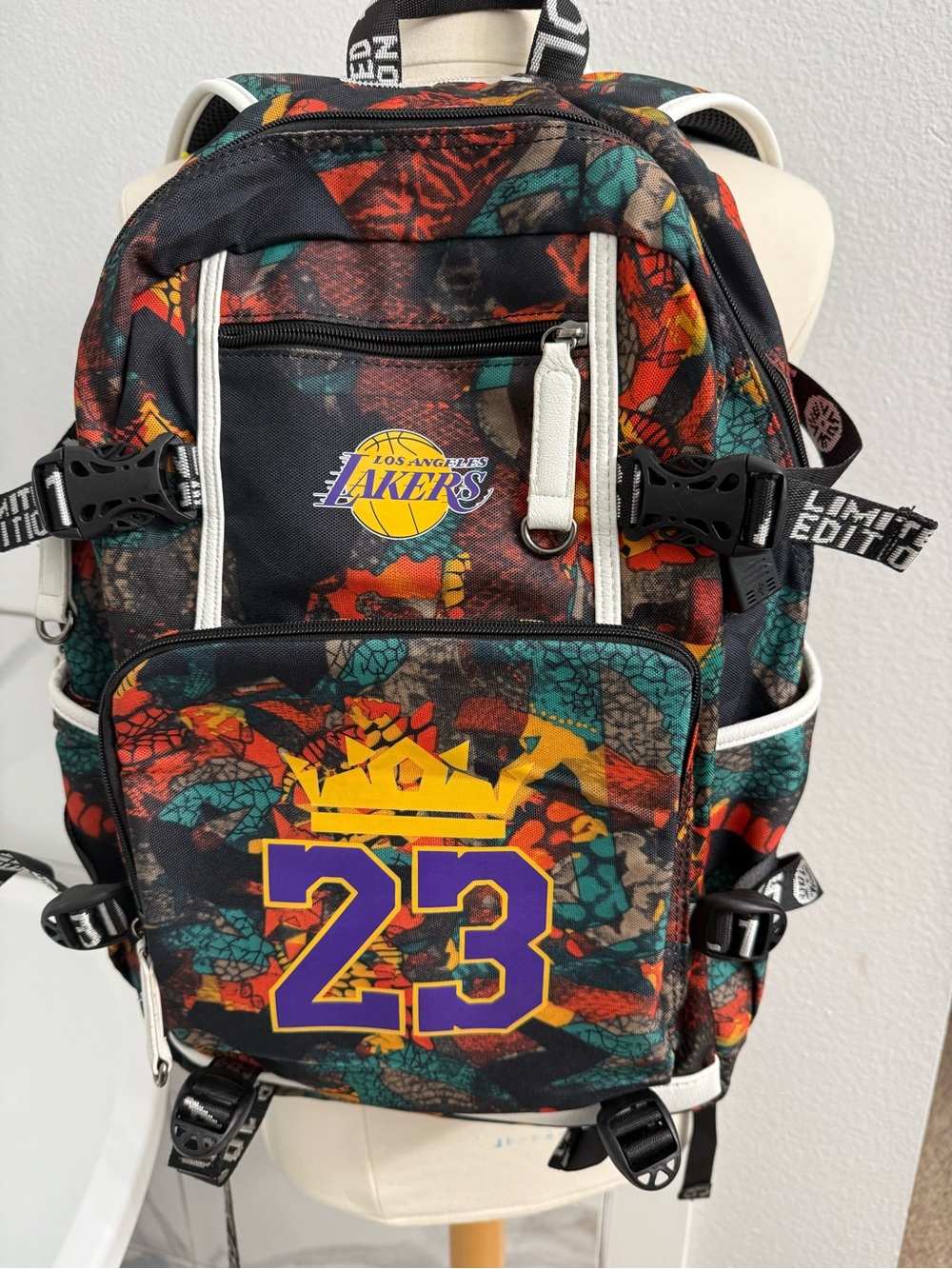 Lakers Number 23 limited ed backpack